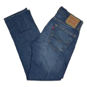Levi’s 559 Relaxed Straight Leg Dark Wash Denim Jeans